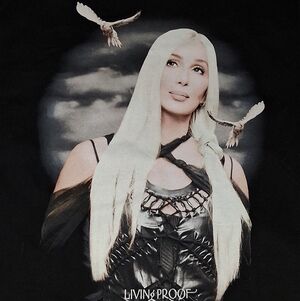 New 2003 Cher Living Proof Vintage Farewell Tour Shirt